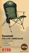 Camp Master Savannah Deluxe Armchair