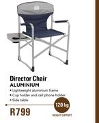 Camp Master Director Chair Aluminium