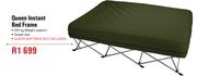Camp Master Queen Instant Bed Frame