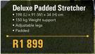 Camp Master Deluxe Padded Stretcher