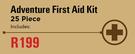 Camp Master Adventure First Aid Kit 25 Piece