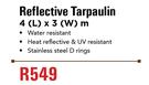 Camp Master Reflective Tarpaulin 4 (L) x 3 (W)m