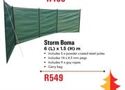 Camp Master Storm Boma 6 (L) x 1.5 (H) m