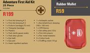 Camp Master Adventure First Aid Kit 25 Piece