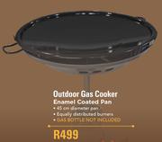 Camp Master Outdoor Gas Cooker Enamel Coated Pan