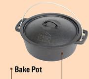 Camp Master Bake Pot 31.5cm