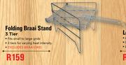 Camp Master Folding Braai Stand 3 Tier