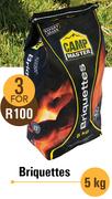 Camp Master Briquettes-3x5kg
