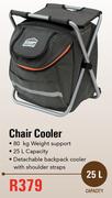 Camp Master Chair Cooler (25Ltr)