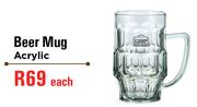 Camp Master Beer Mug Acrylic-Each