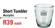 Camp Master Short Tumbler Acrylic-Each