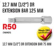Mastercraft  12.7 mm (1/2") Dr Extension Bar 125 mm