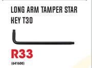 Mastercraft Long Arm Tamper Star Key T8