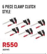 Mastercraft 6 Piece Clamp Clutch Style