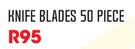 Mastercraft Knife Blades 50 Piece