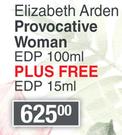 Elizabeth Arden Provocative Woman EDP 100ml Plus Free EDP 15ml