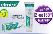 Elmex Toothpaste Assorted-For 1 x 75ml