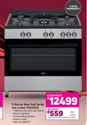Defy 5 Burner New York Series Gas Cooker DGS902