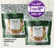 Lifestyle Food Rolled Oats-For 2 x 1kg