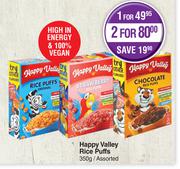Happy Valley Rice Puffs Assorted-For 1 x 350g