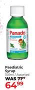 Panado Paediatric Syrup Assorted-100ml