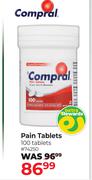Compral Pain Tablets 100 Tablets