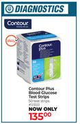 Contour Plus Blood Glucose Test Strips 50 Test Strips