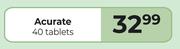 Acurate 40 Tablets