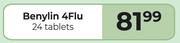 Benylin 4 Flu 24 Tablets
