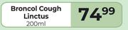 Broncol Cough Linctus-200ml