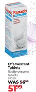 Panado Effervescent Tablets 16 Effervescent Tablets
