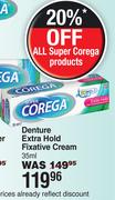 Super Corega Denture Extra Hold Fixative Cream-35ml