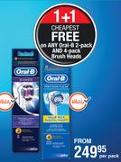 Oral-B 2-Pack And 4-Pack Brush Heads-Per Pack