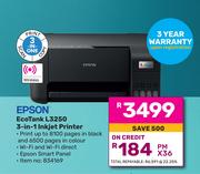 Epson EcoTank L3250 3-In-1 Inkjet Printer