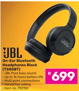 JBL On-Ear Bluettoth Headphones (Black) T500BT