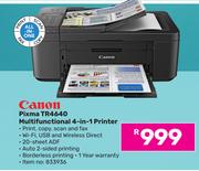 Canon Pixma TR4640 Multifunctional 4-In-1 Printer
