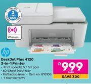 Hp Smart DeskJet Plus 4120 3-In-1 Printer
