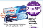 Aquafresh Ultimate Whitening Toothpaste-75ml