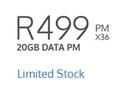 Apple iPad 9th Gen 10.2" WiFi & Cellular 64GB-On 10GB Data (36 Months)