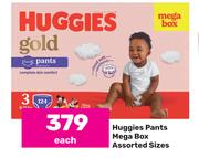 Huggies Pants Mega Box Assorted Sizes-Each