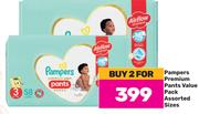 Pampers Premium Pants value Pack Assorted Sizes-For 2