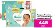 Pampers Premium Care Or Pants Mega Box Assorted Sizes-Each