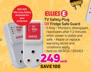 Ellies TV Safety Plug Or Fridge Safe Guard-Each