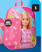 Barbie 36cm Backpack & Pencilcase Value-Each