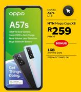 Oppo A57s LTE-On MTN Mega Gigs XS