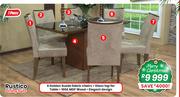 Rustico 7 Piece Dining Suite