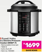 Russell Hobbs 6L Electric Pressure Cooker RHEP-7