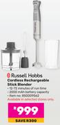 Russell Hobbs Cordless Rechargeable Stick Blender