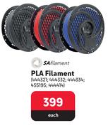 SA Filament PLA Filament-Each