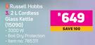 Russell Hobbs 2L Cordless Glass Kettle